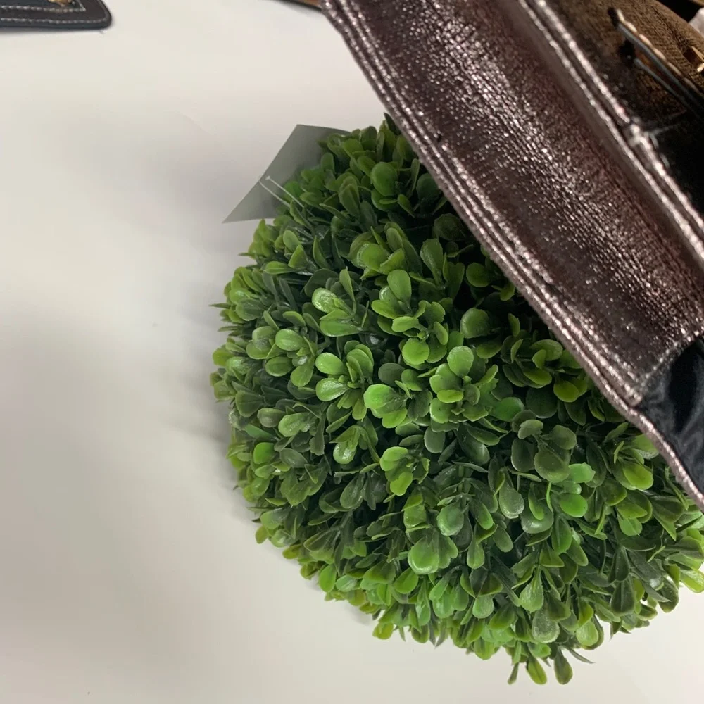 Neiman Marcus clutch Bronze color new - Picture 13 of 14